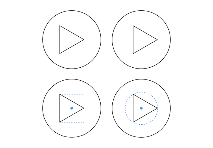 Example for circle alignments